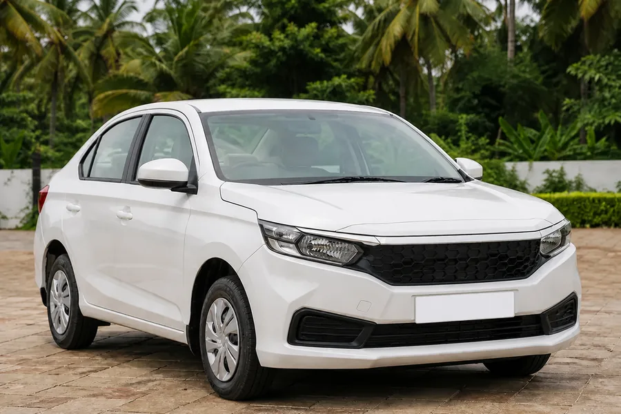 Honda Amaze sedan from Classic Cabs Kerala