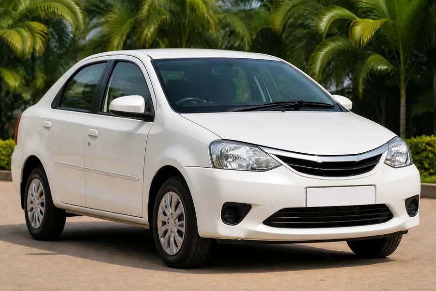 Toyota Etios sedan from Classic Cabs Kerala